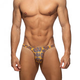 Addicted Mosaic Swim Mini Bikini Brief (ADS406)