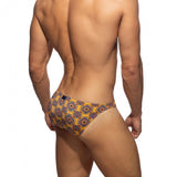 Addicted Mosaic Swim Mini Bikini Brief (ADS406)