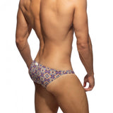 Addicted Mosaic Swim Mini Bikini Brief (ADS406)