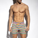 ES Collection Multi Stripe Swim Shorts (2505)