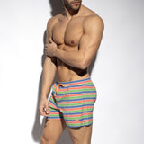 ES Collection Multi Stripe Swim Shorts (2505)