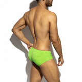 ES Collection Neon Wrinkled Swim Brief (2610)