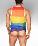 Alpha Charlie - Rainbow Front Line Tank Top