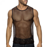 Addicted Openwork Fabric Tank Top (AD1426)