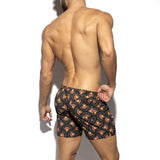 ES Collection Peacock Print Swim Shorts (2606)
