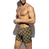 ES Collection Peacock Print Swim Shorts (2606)