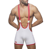 Addicted Rainbow Tape Wrestling Suit (ADS322)