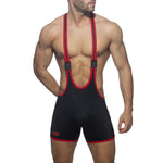 Addicted Rainbow Tape Wrestling Suit (ADS322)