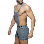 Addicted Removable Zipped Jean Overalls (AD1162)