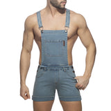 Addicted Removable Zipped Jean Overalls (AD1162)