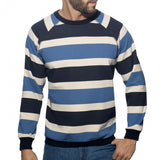 Addicted Retro Stripes Sweatshirt (AD1438)