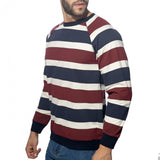 Addicted Retro Stripes Sweatshirt (AD1438)