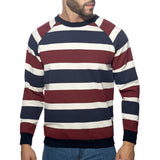 Addicted Retro Stripes Sweatshirt (AD1438)