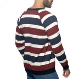 Addicted Retro Stripes Sweatshirt (AD1438)
