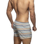 Addicted Retro Stripes Swim Shorts (ADS351)