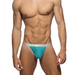 Addicted Shiny Pique Swimderwear Thong (AD1377)