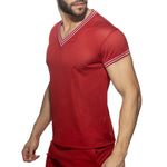 Addicted Slam V-Neck T-Shirt (AD1280)