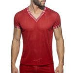 Addicted Slam V-Neck T-Shirt (AD1280)