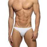 Addicted Snow White Rib Bikini Brief (AD1465)