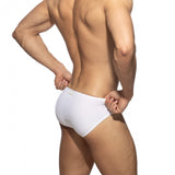 Addicted Snow White Rib Bikini Brief (AD1465)