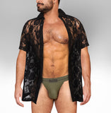 Alpha Charlie - Rose Mesh Shirt