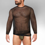 Alpha Charlie - Sheer Long Sleeve T-Shirt