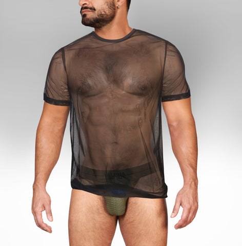 Alpha Charlie - Sheer Short Sleeve T-Shirt