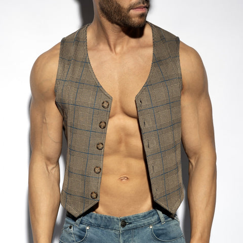 ES Collection Tweed Vest (SP340)