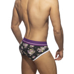 Addicted Violet Flowers Brief (AD1223)