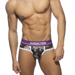 Addicted Violet Flowers Brief (AD1223)