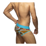 Addicted Wood Masks Swimderwear Brief (AD1235)