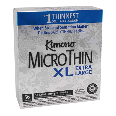 Kimono Micro Thin X-Large Condom 36 Pack