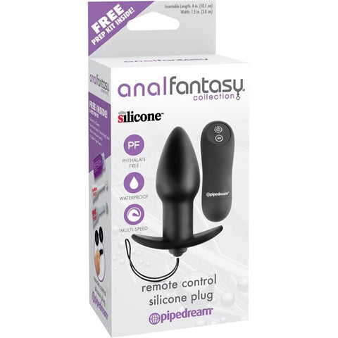 Anal Fantasy - Remote Control Silicone Butt Plug (PD4616-23)