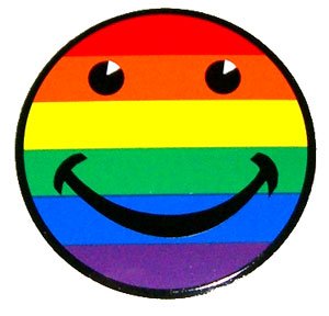 Rainbow Smiley Face Sticker/Decal
