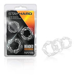 Blush - Stay Hard - Beaded Cockrings