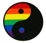 Rainbow Yin/Yang Sticker/Decal