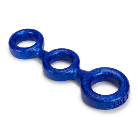 Oxballs 3-Ball Cockring with 2 Attached Ball Stretchers