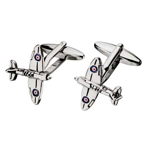 Spitfire Airplane Cufflinks (SC01)