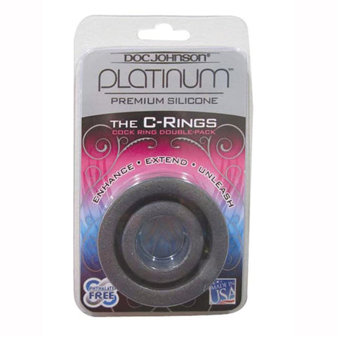 Platinum (Pure Silicone) Cockring (DJ0108-01)