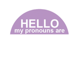 Pronoun Buttons - Various