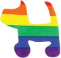 Rainbow Dog Sticker/Decal