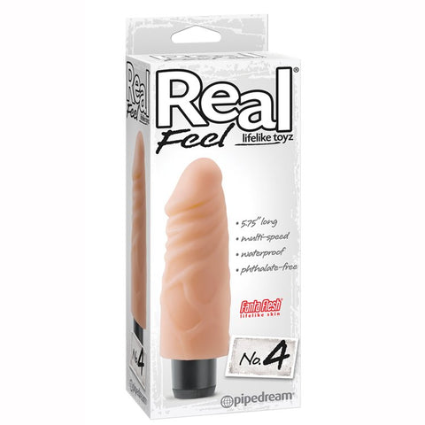 Real Feel #4 - 5.75" Vibrator (PD1378-21)