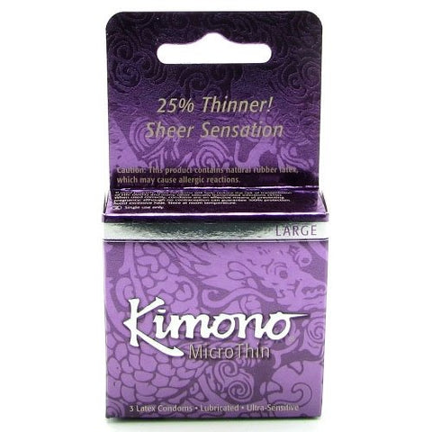 Kimono Micro Thin Large Condom 3 Pack (9852.011)