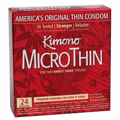 Kimono Micro Thin Condom 24 Pack (9852.007)