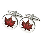 Maple Leaf Cufflinks (SC85)