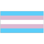 Transgender Flag Sewn Nylon - Various Sizes