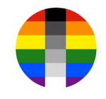 Homo Flexible Pride Button