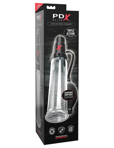 PDX ELITE Suck-N-Pump Stroker (RD528)