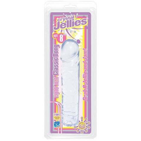 Crystal Jellie Classic Dildo - Various Sizes