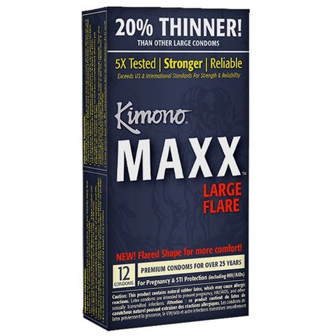 Kimono MAXX Large Flair Condom 12 Pack (9852.022)